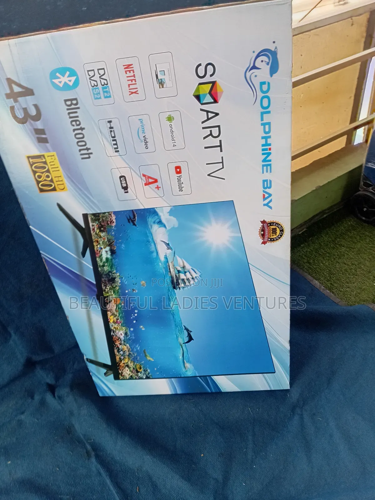 Dolphine Bay 43-Inch Led Tv – Modern Design, Brilliant Picture