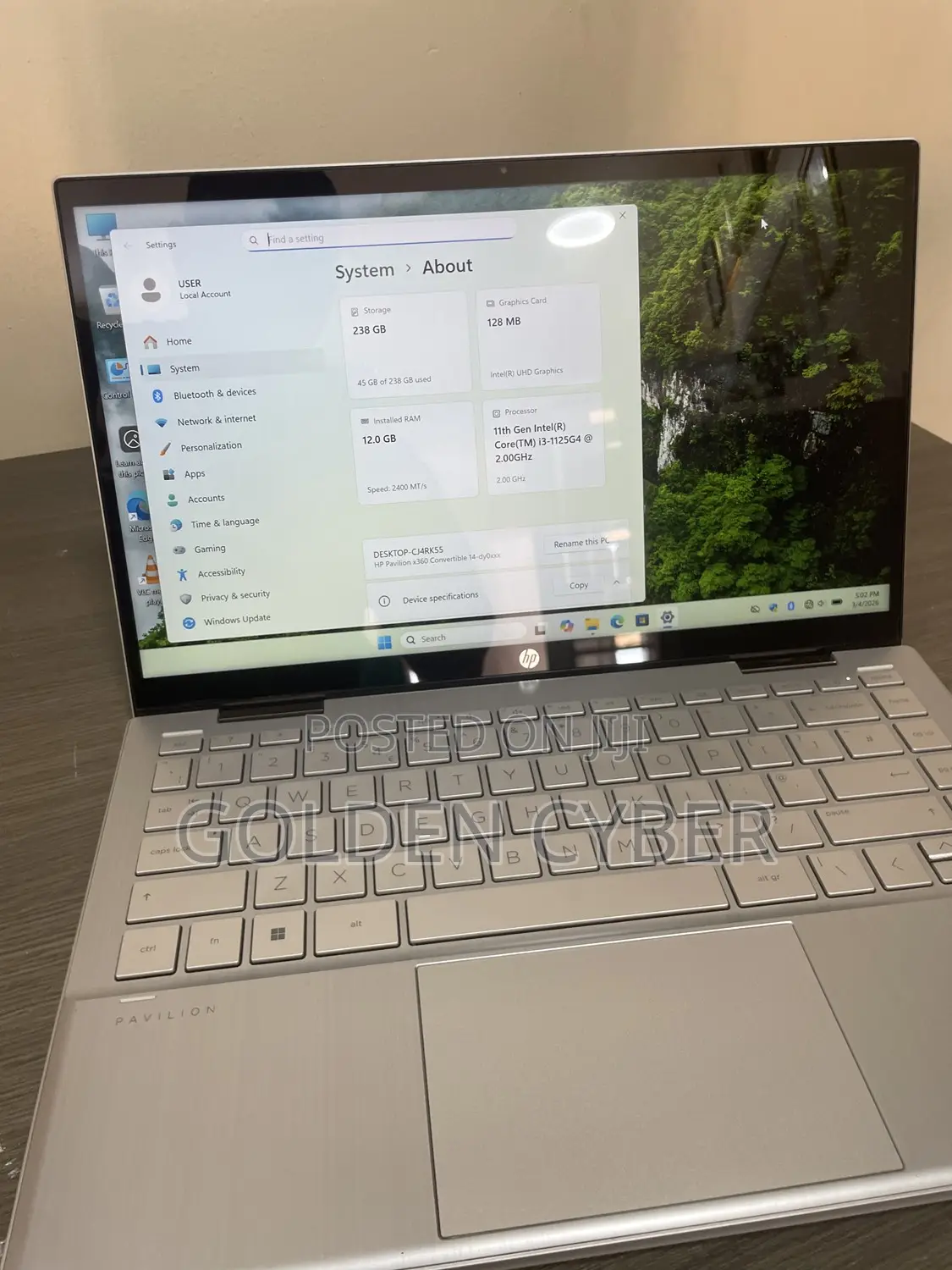 Laptop HP Pavilion 15 12GB Intel Core i3 SSD 256GB