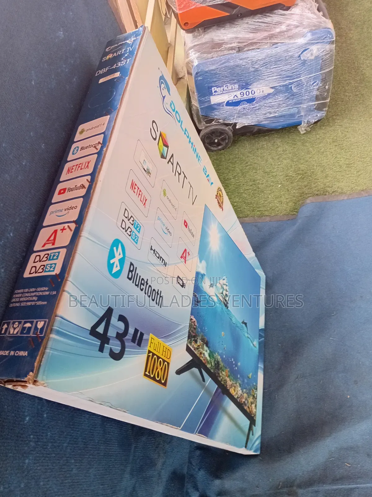 Dolphine Bay 43” Television – Smart, Stylish Affordable