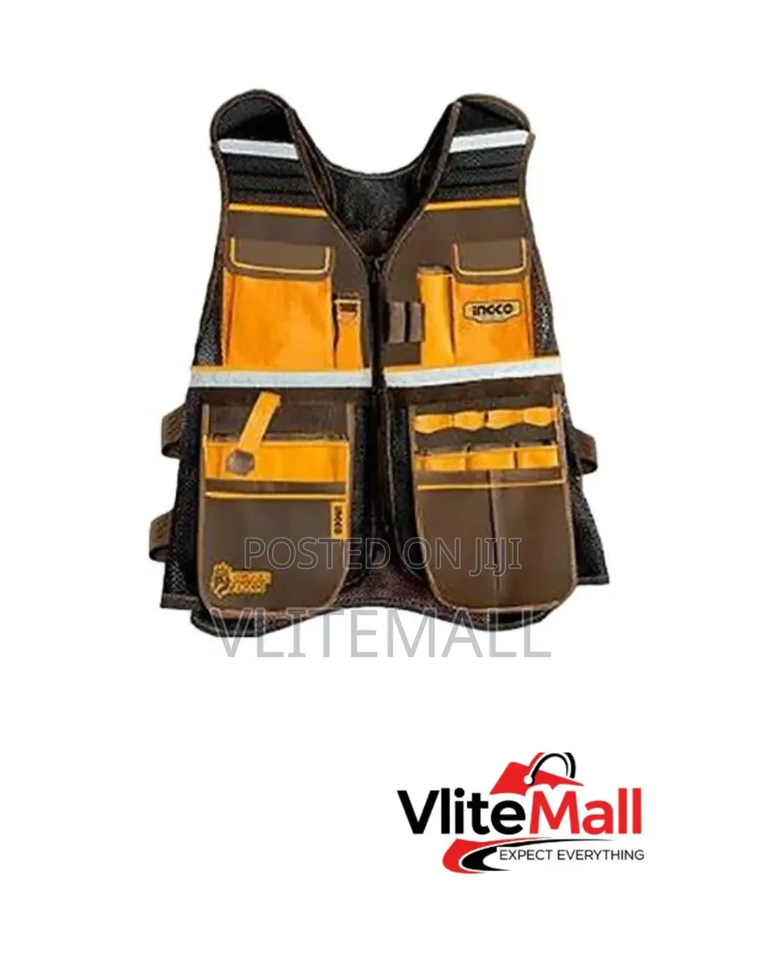 Tool Vest 17 Pockets 48 X 60 X 3cm Htvt09028