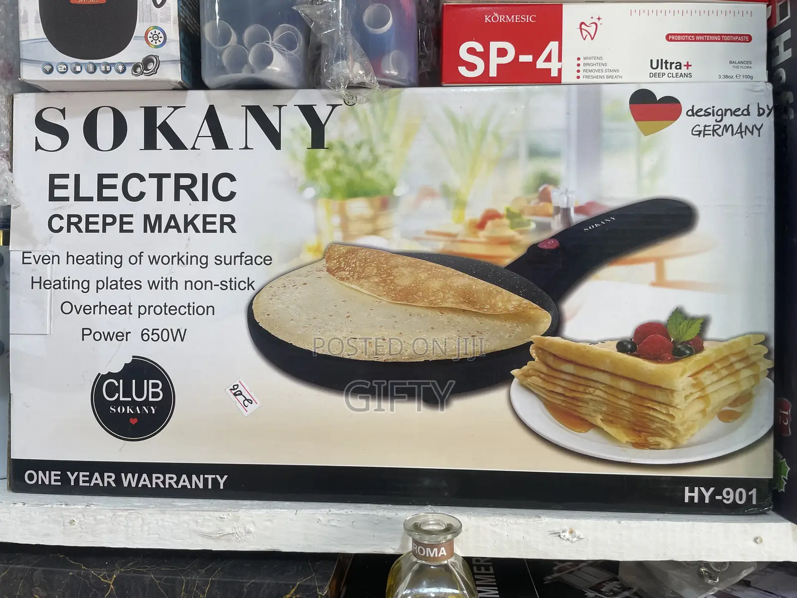 Sokany Electric Crepe Maker