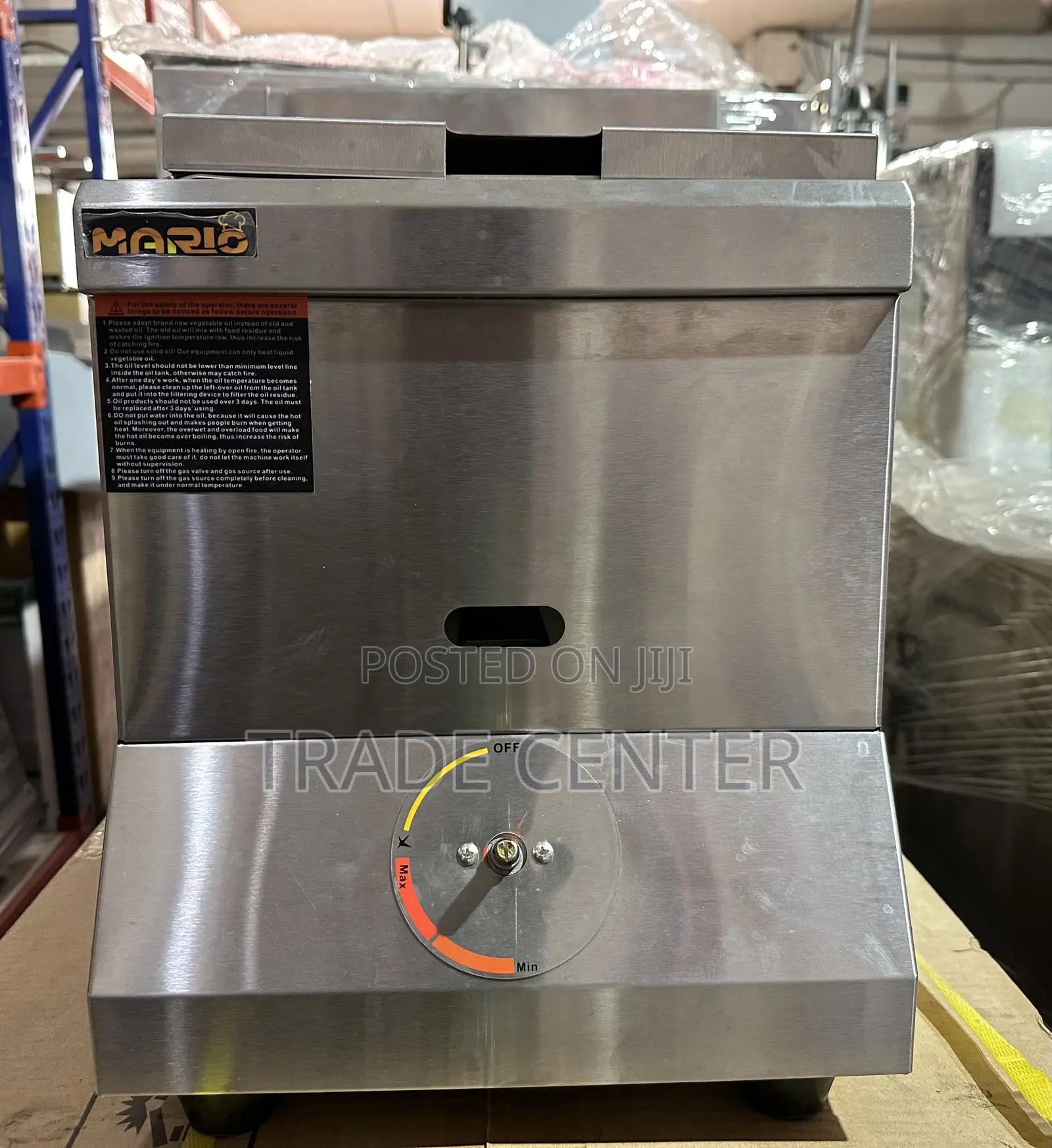 High Quality Single (Gas)6l Commercial Deep Fryer