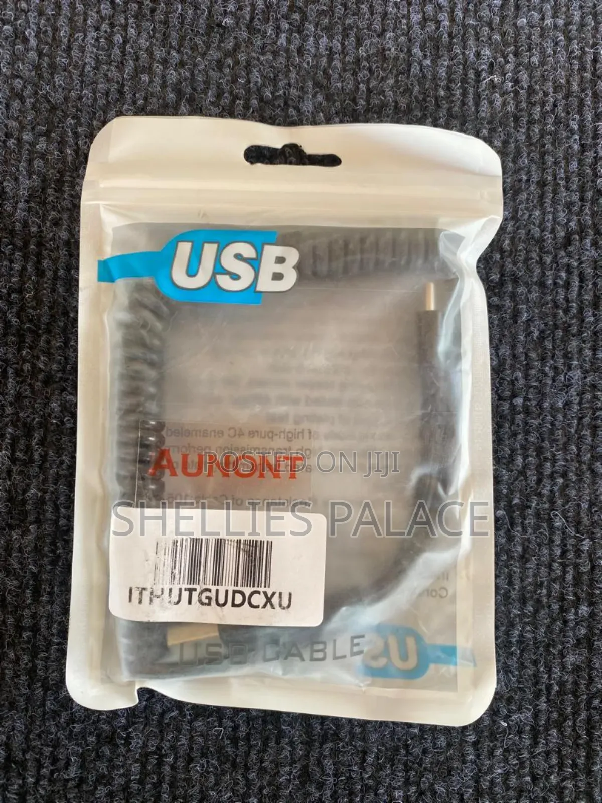 Aunont 66w 5a Usb Spring Car Fast Charging Cable