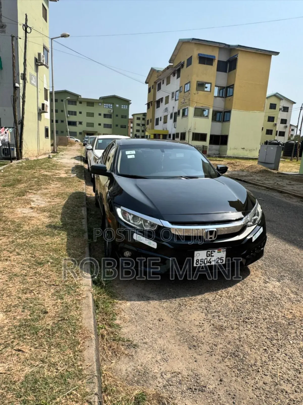 Honda Civic EX-L 4dr Sedan (1.5L 4cyl) 2016 Black