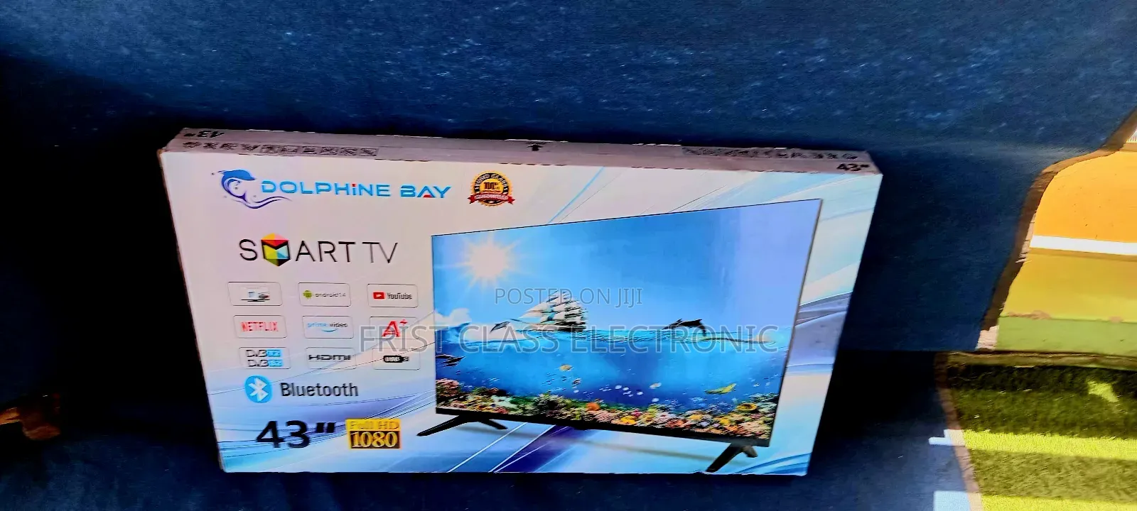 Dolphine Bay 43 Inch Smart Tv – Feel Every Goal Bigger