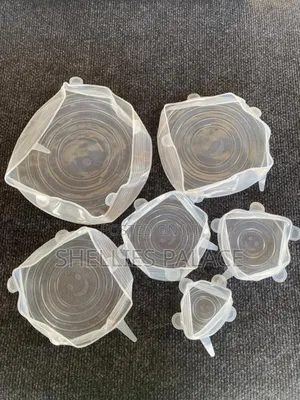 6 PCS/Set Food Silicone Cover Cap Lids for Cookware Bowl