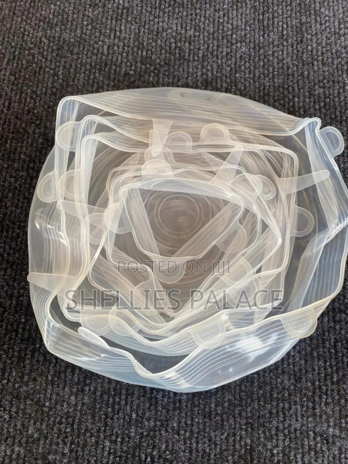 6 PCS/Set Food Silicone Cover Cap Lids for Cookware Bowl