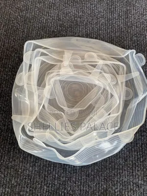 6 PCS/Set Food Silicone Cover Cap Lids for Cookware Bowl