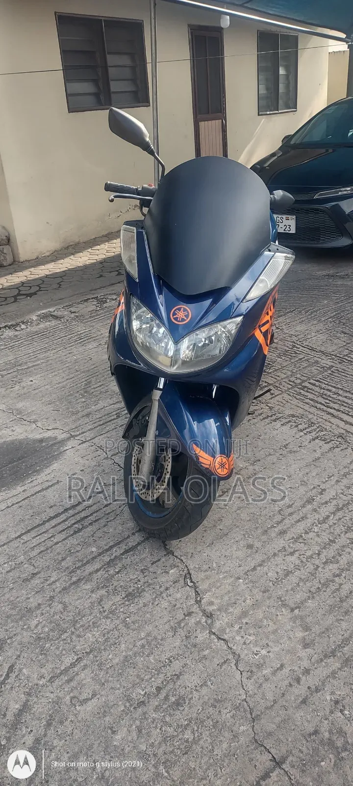 Yamaha Majesty 2011 Blue