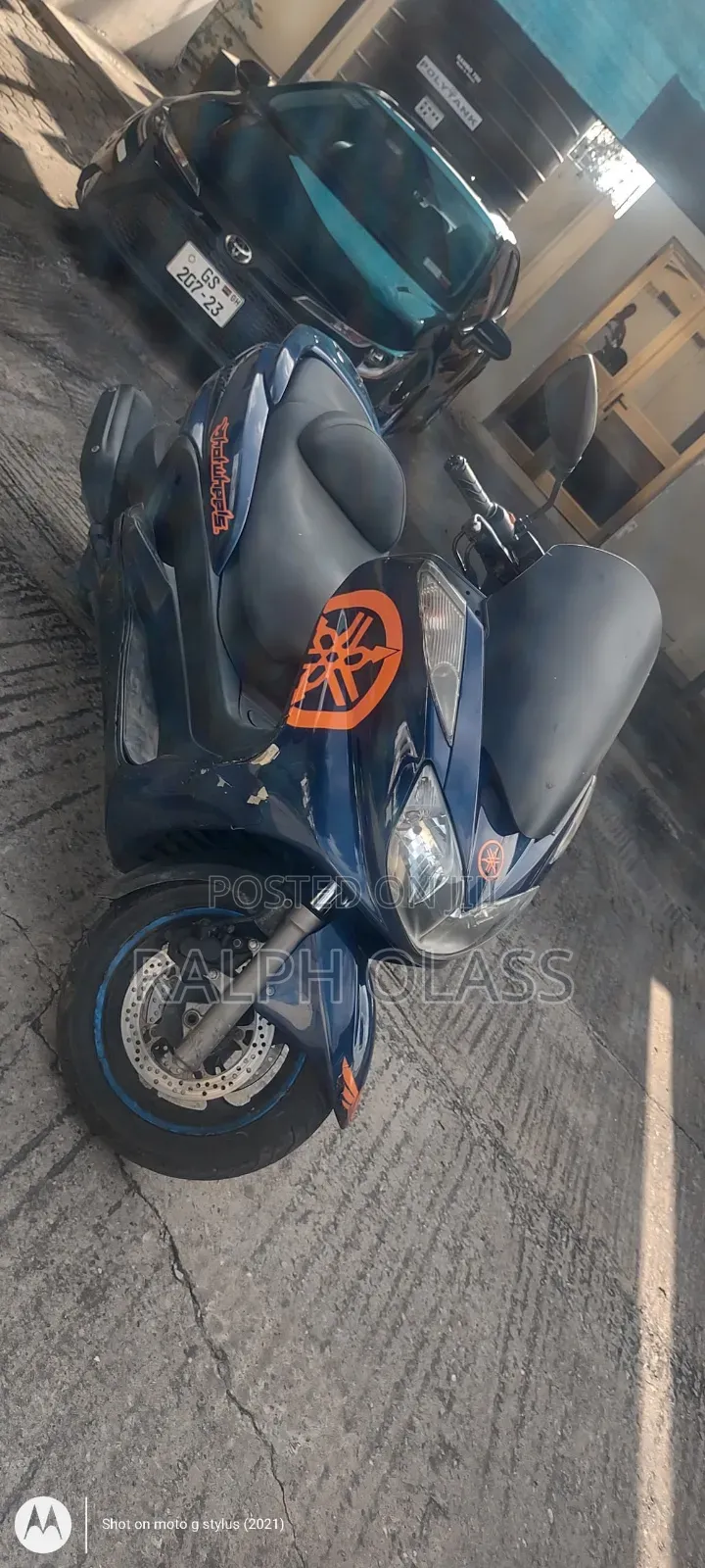 Yamaha Majesty 2011 Blue