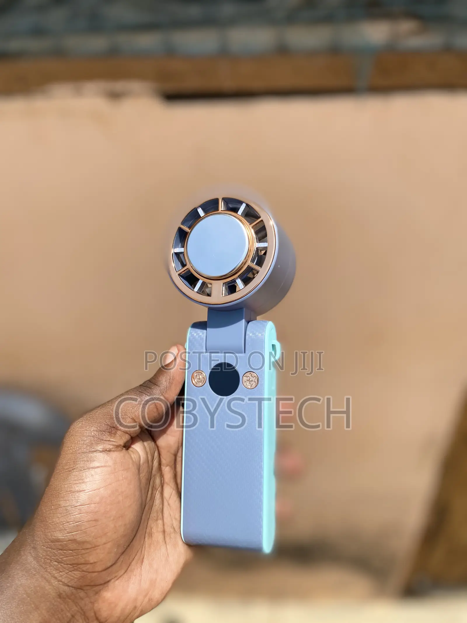 Portable Handheld Cooling Fan – Rechargeable Mini Fan