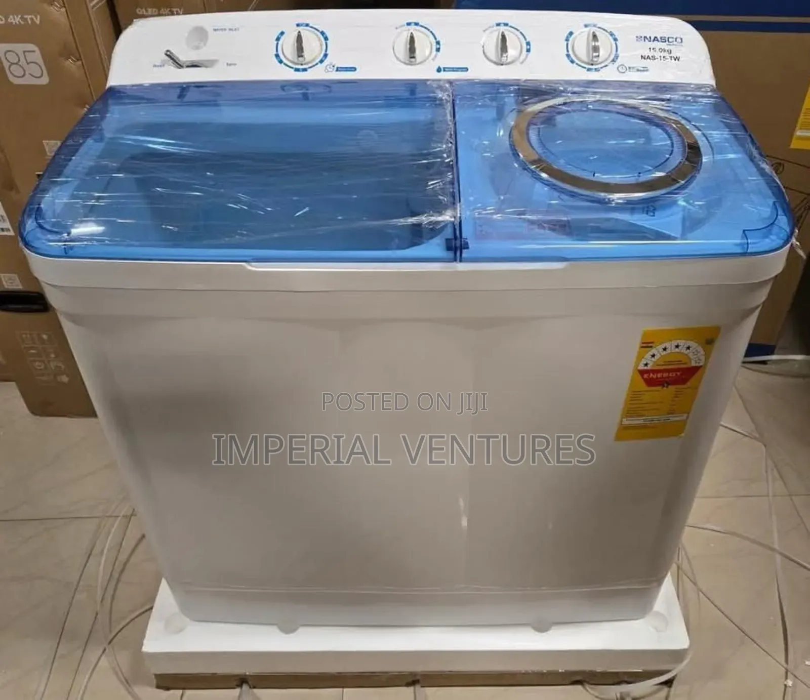 Nasco 15kg Semi Automatic Washing Machine