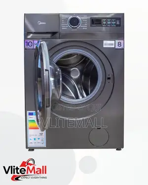 Midea Front Loadwashing Machine 8kg Mf110w80b/T