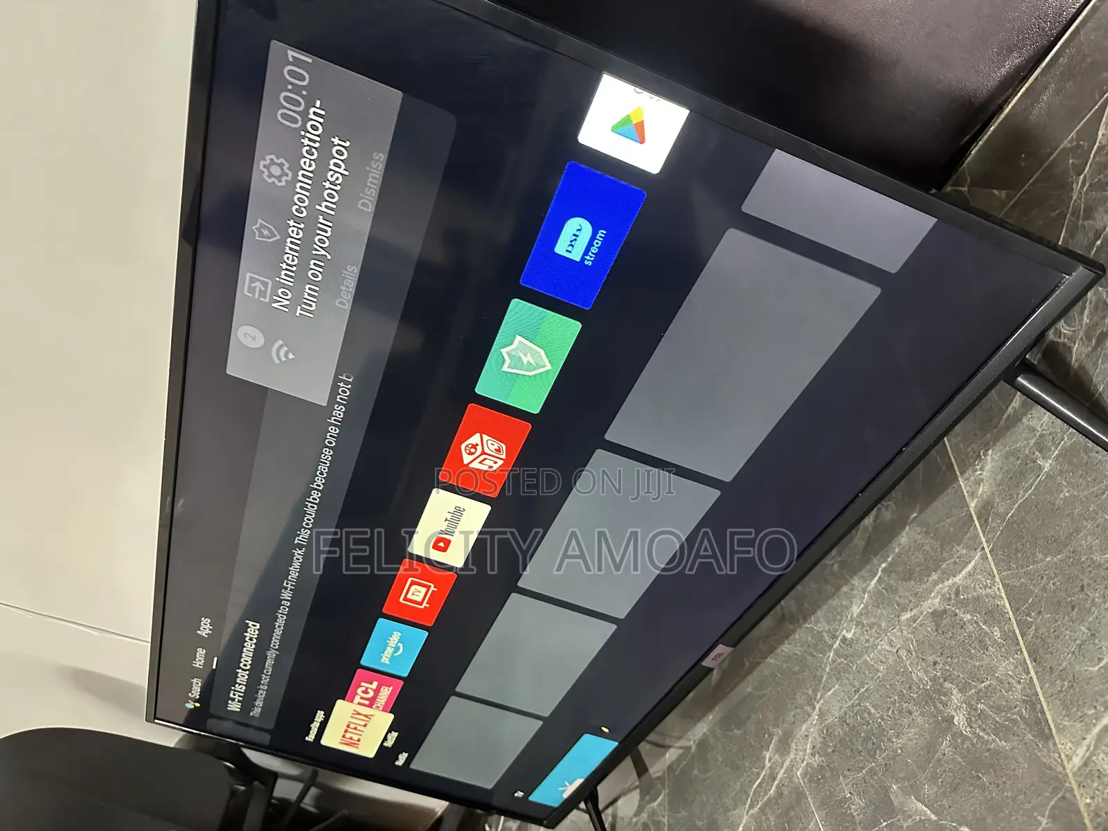 TCL Google Smart 49inches TV