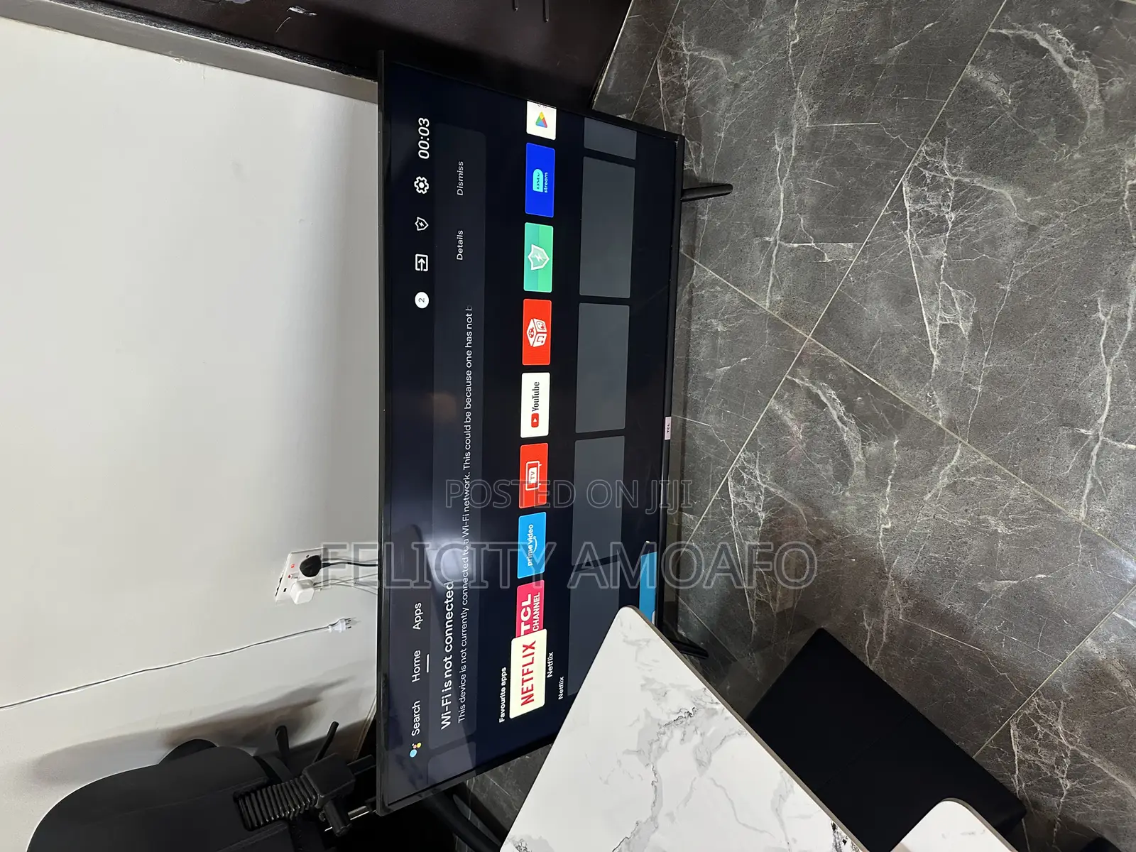 TCL Google Smart 49inches TV