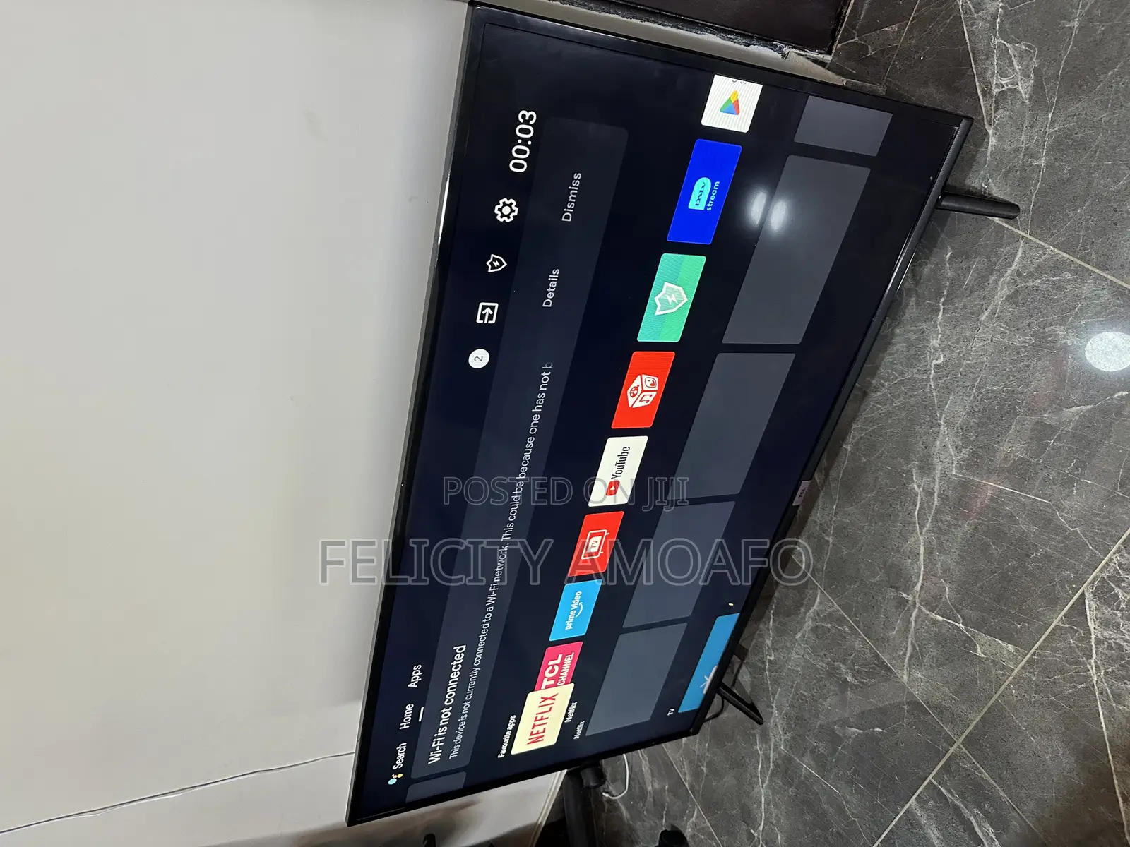 TCL Google Smart 49inches TV