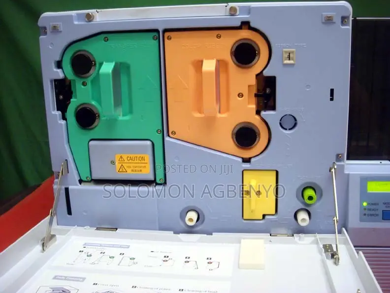 Toppan Visage Cp400 600dpi Color Id Badge Printer
