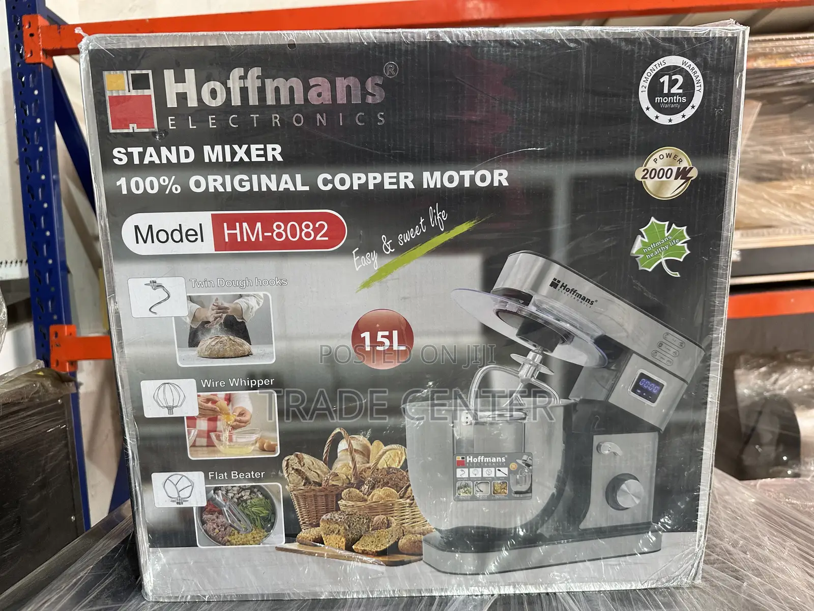 Hoffmans 15l Stand Mixer