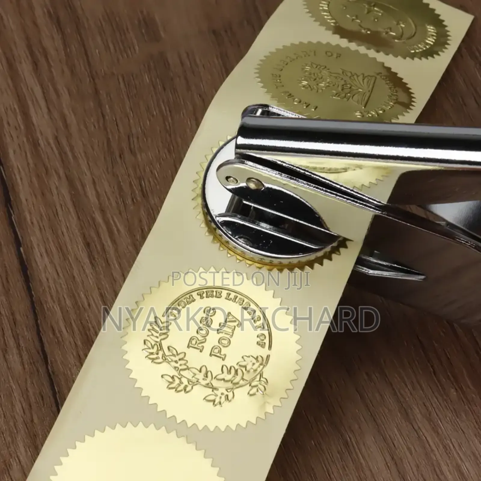 Embossement Stamp