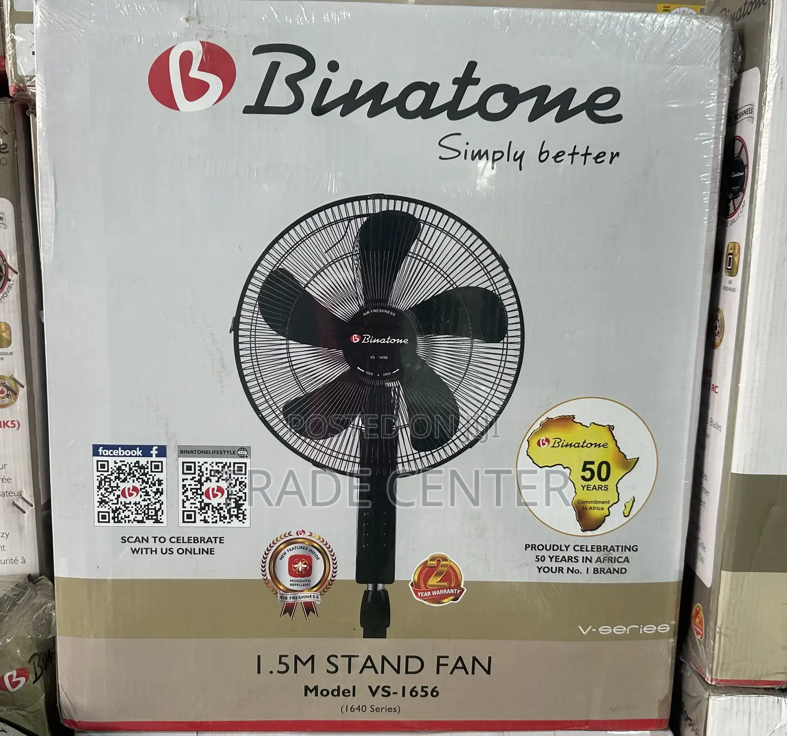 Binatone 16 Inches Standing Fan