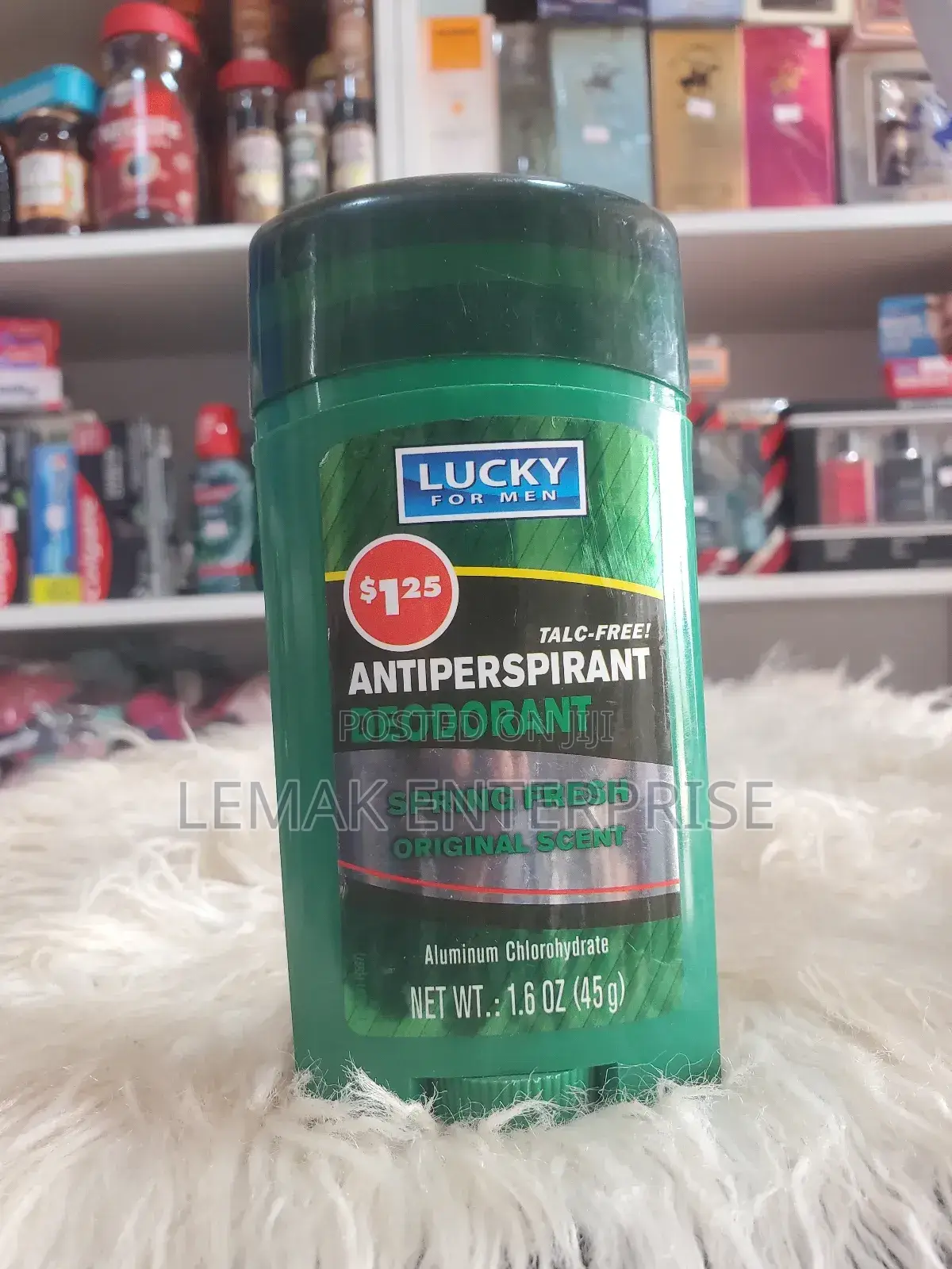 Lucky for Men Talc Free Antiperspirant Deodorant