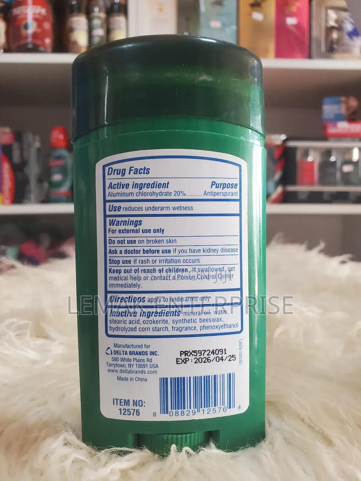 Lucky for Men Talc Free Antiperspirant Deodorant