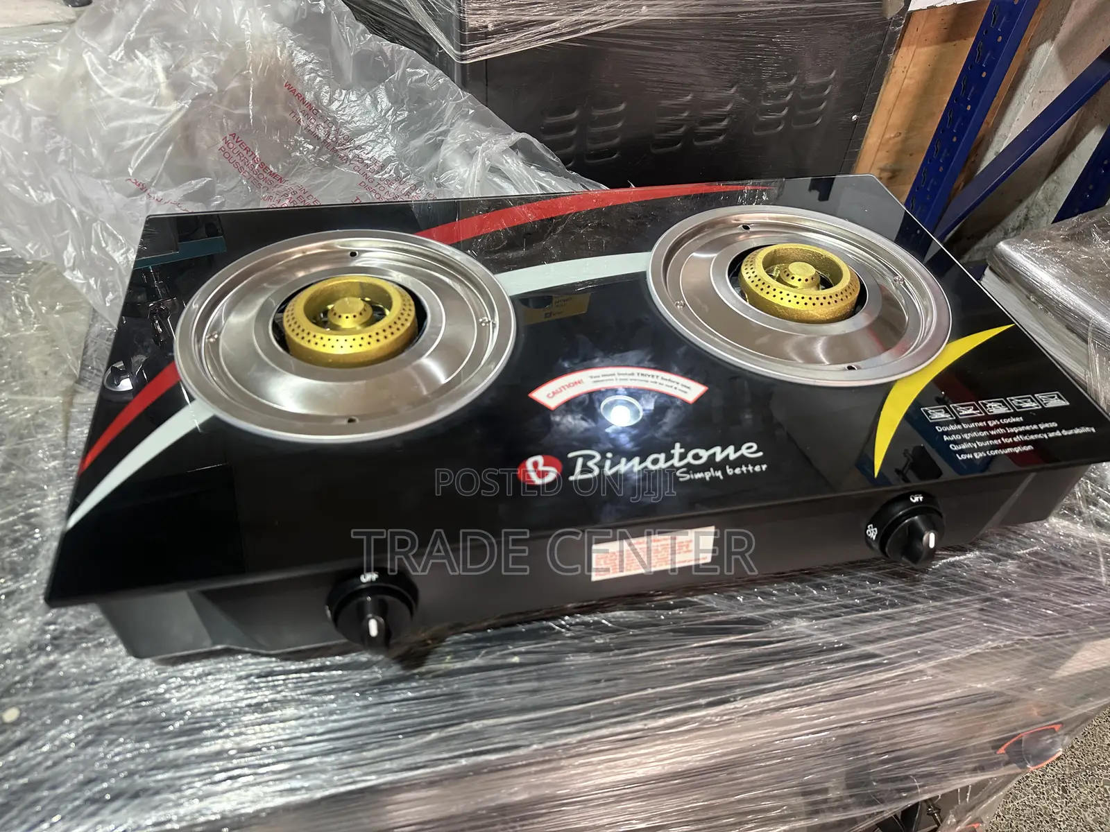 Binatone 2 Burner Table Top Gas Cooker