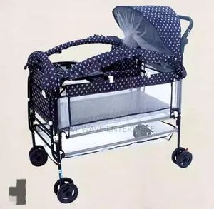 Wheel Baby Cot With Net