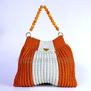 Candy Chic Crochet Bag