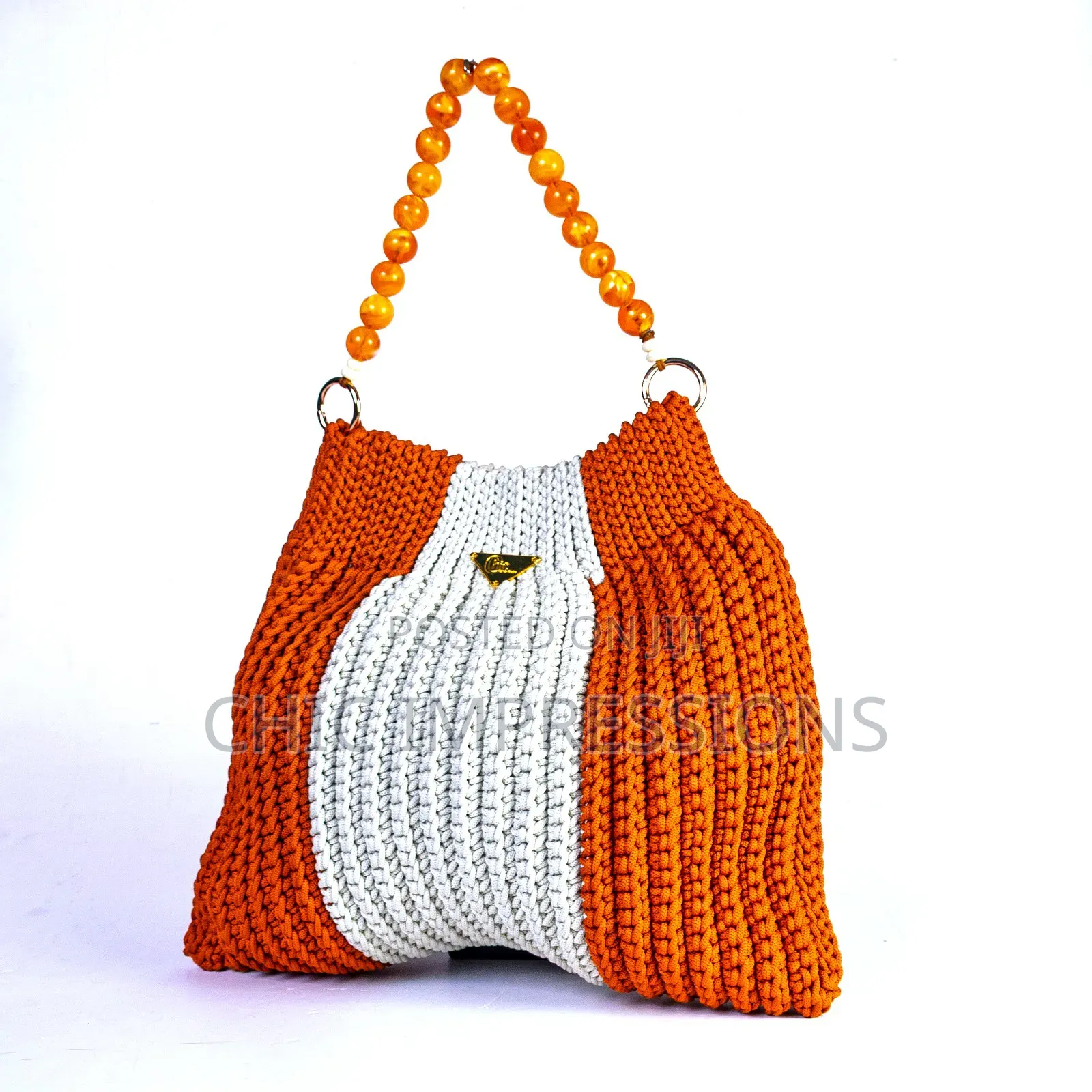 Candy Chic Crochet Bag