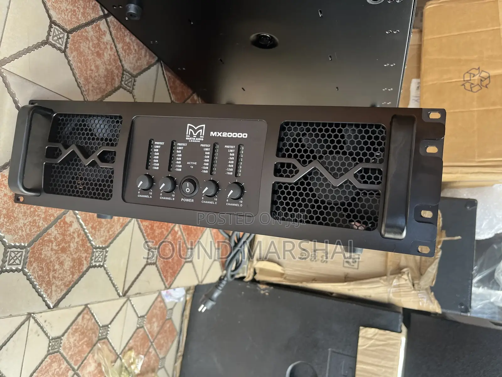 Martin Audio Mx20000 Amplifier 4 Channels