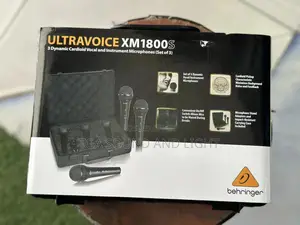 Behringer 3 Handheld Microphone Set (Ultravoice Xm1800s)
