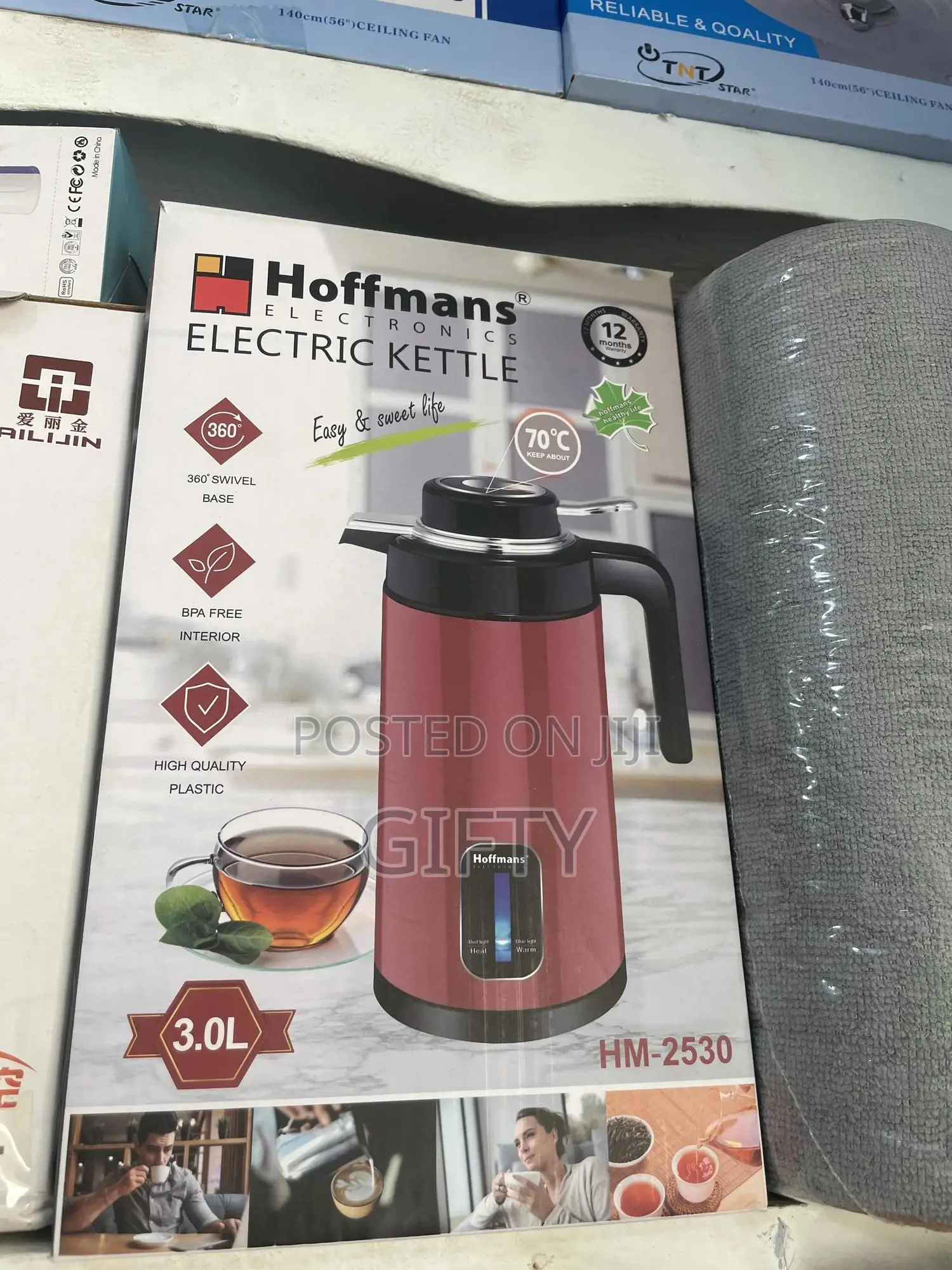 3 Litres Hoffman Electric Kettle