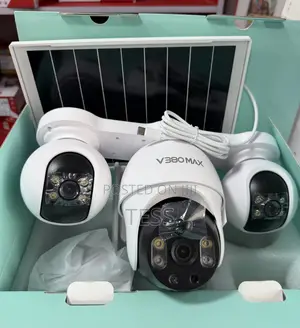 Alpha Solar 4g Camera 3lens 6mp Audio Human Tracking 2 Way Audio