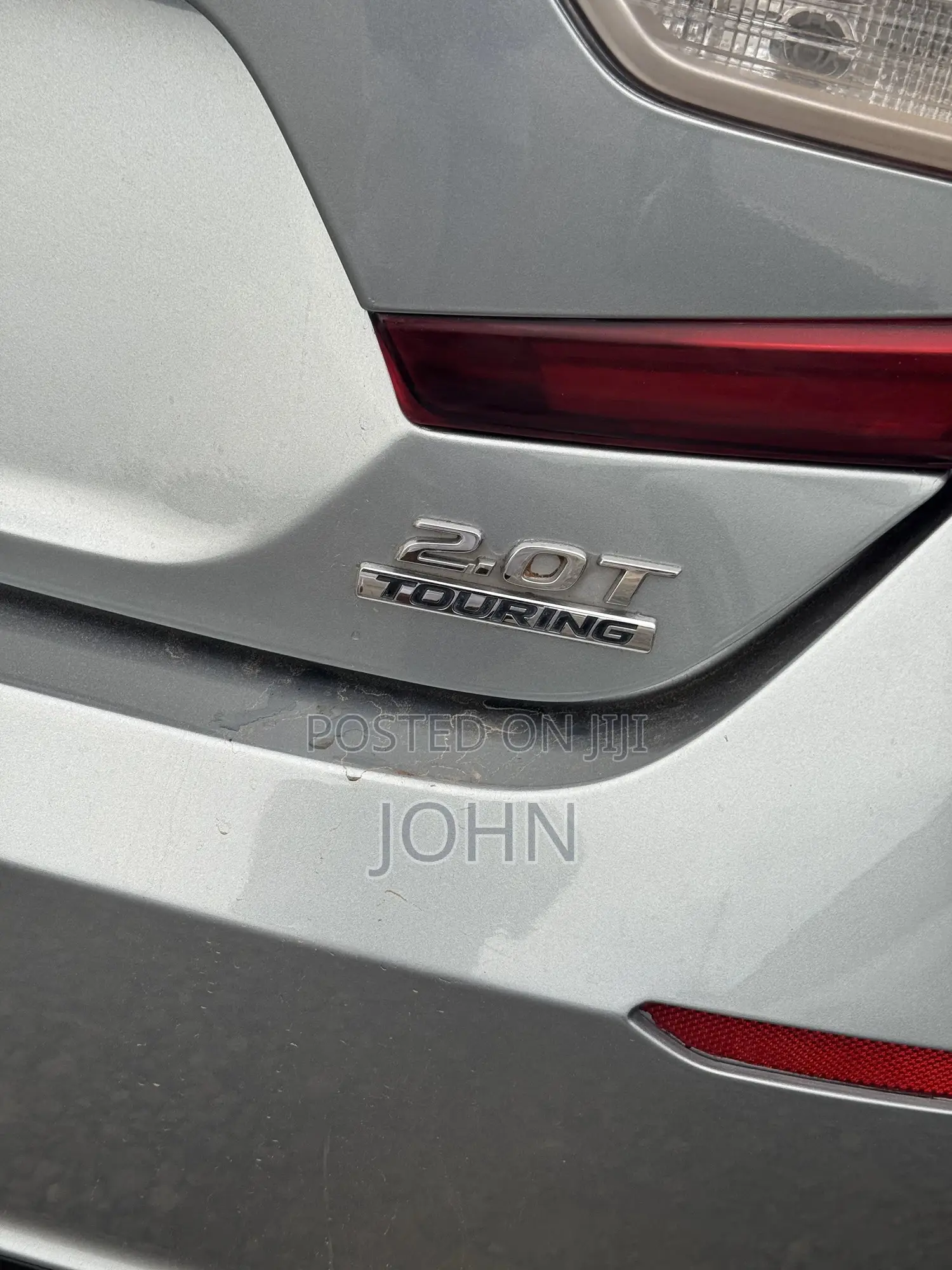 Honda Accord Touring 2.0T 2018 Silver