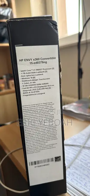 Laptop HP 15-fd0290ns 16GB Intel Core i7 SSD 1T