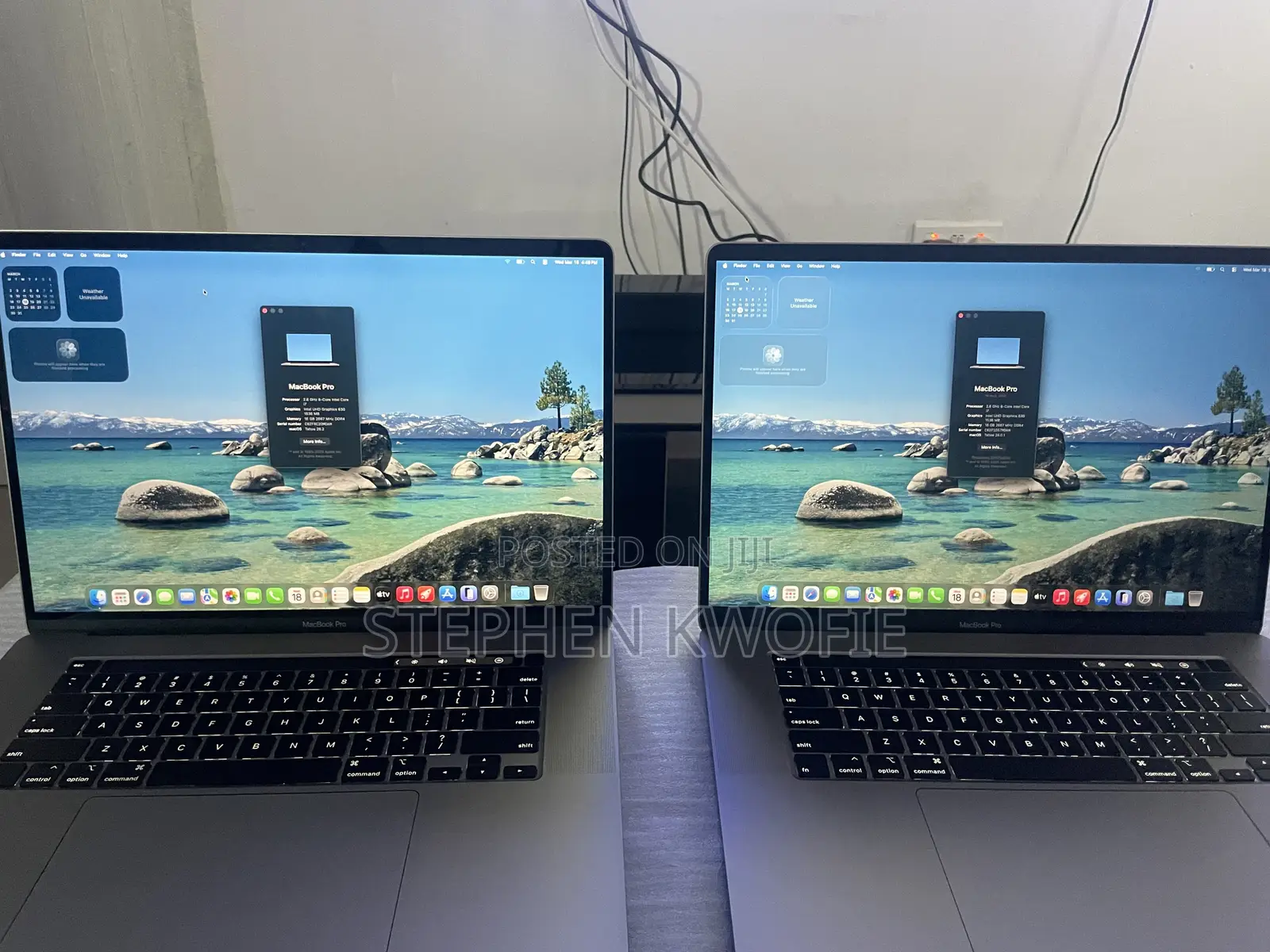 Laptop Apple MacBook Pro 2019 16GB Intel Core i7 SSD 512GB
