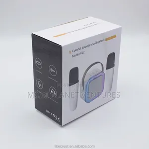Kids Wireless Karaoke Box With Two Microphones