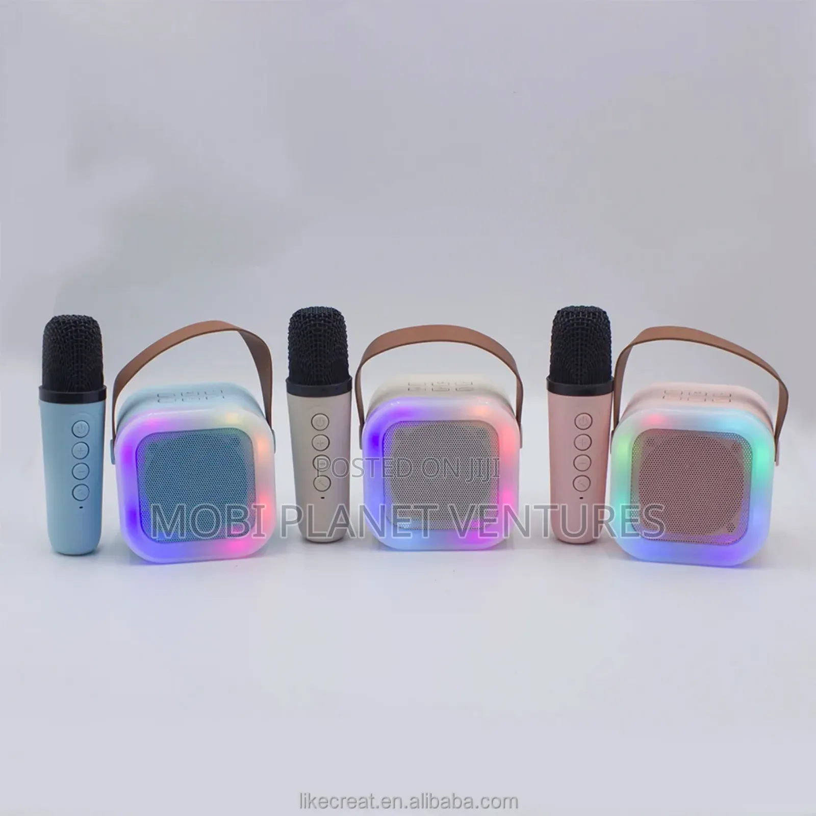 Kids Wireless Karaoke Box With Two Microphones