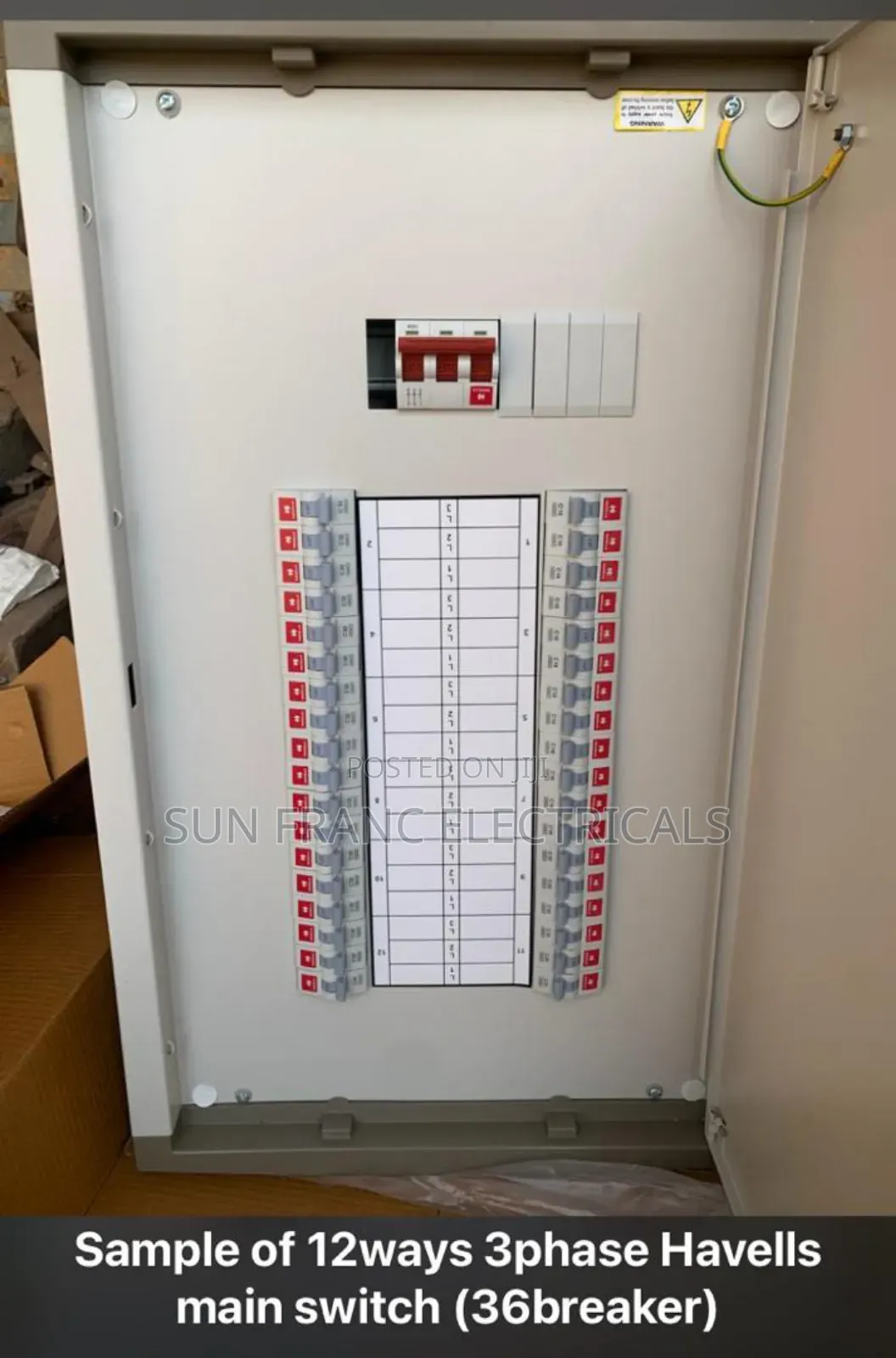 Distribution Boards 12way 3phase