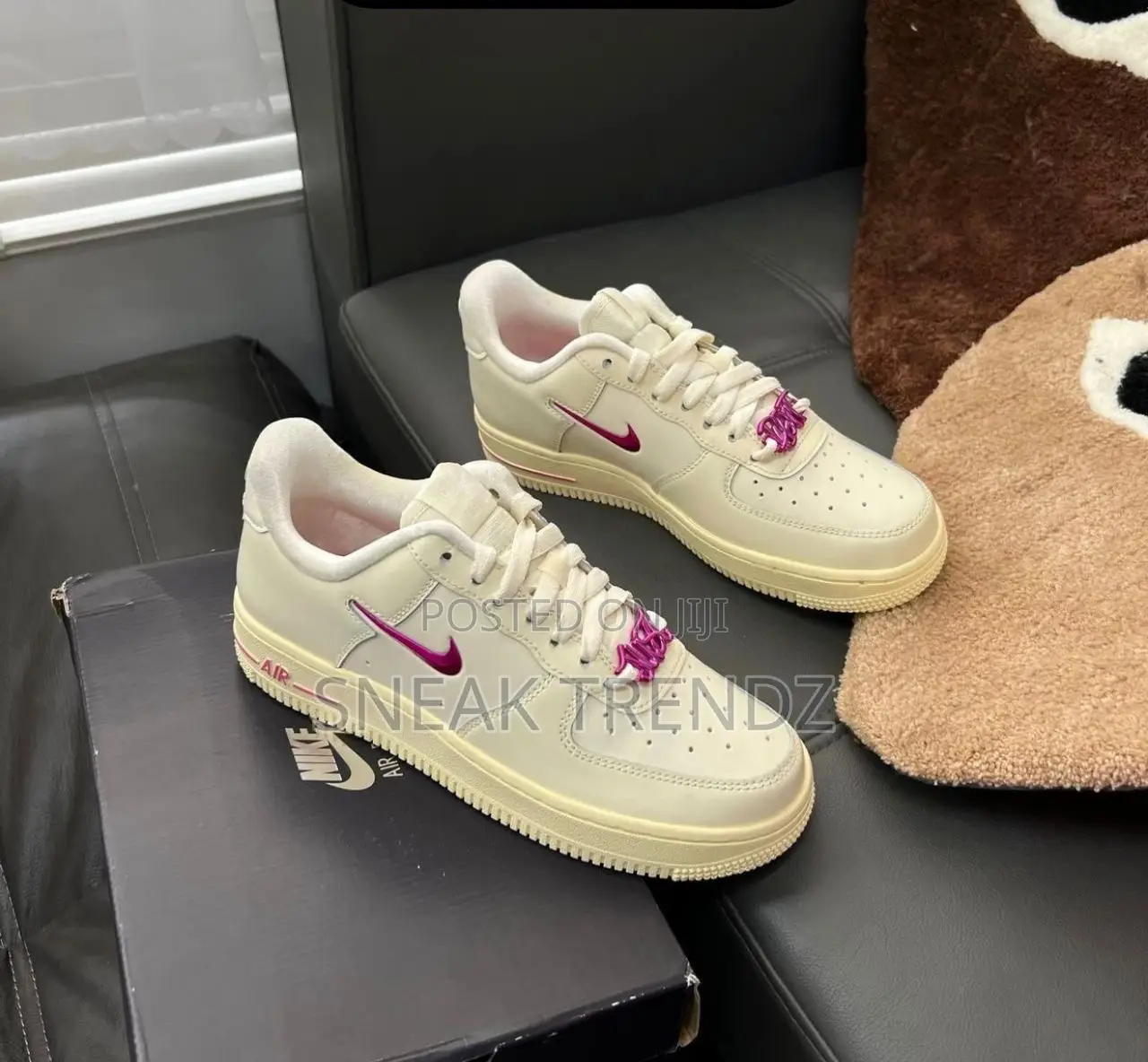 Nike Air Force 1 Af Cream Purple