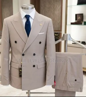 Classic Official Double Breasted Suit for Men in Nice Colors