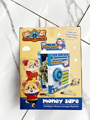Kids Money Bank Safe Toy With Keys Susu Box