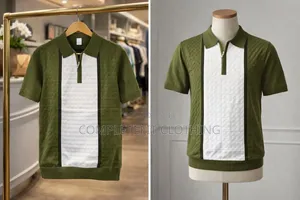 Neat Men's Knitted Shirts in Sizes