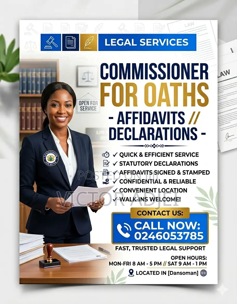 Commissioner for Oaths/ Counselor