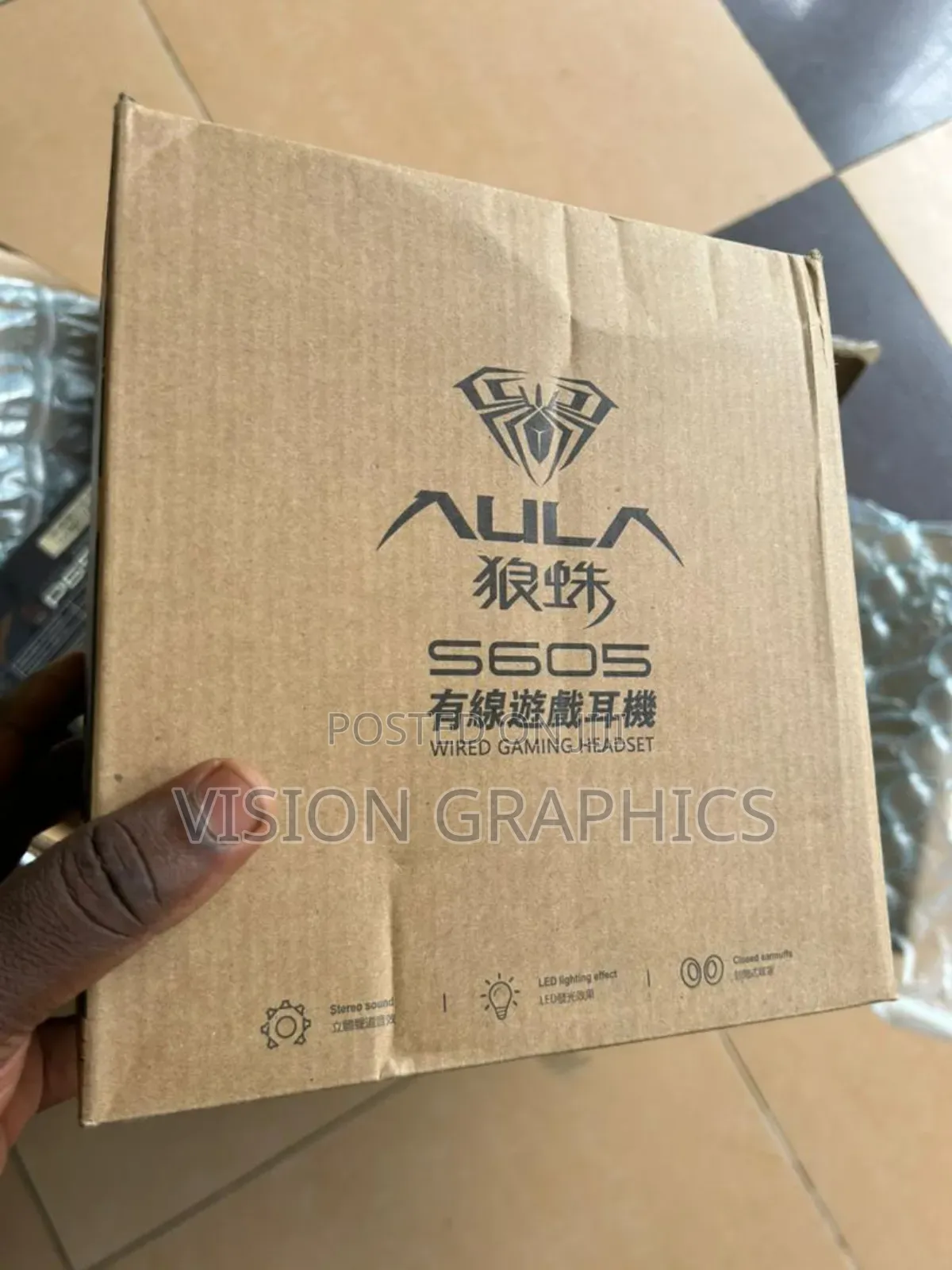 Aula S605 Wired Rgb Gaming Headset
