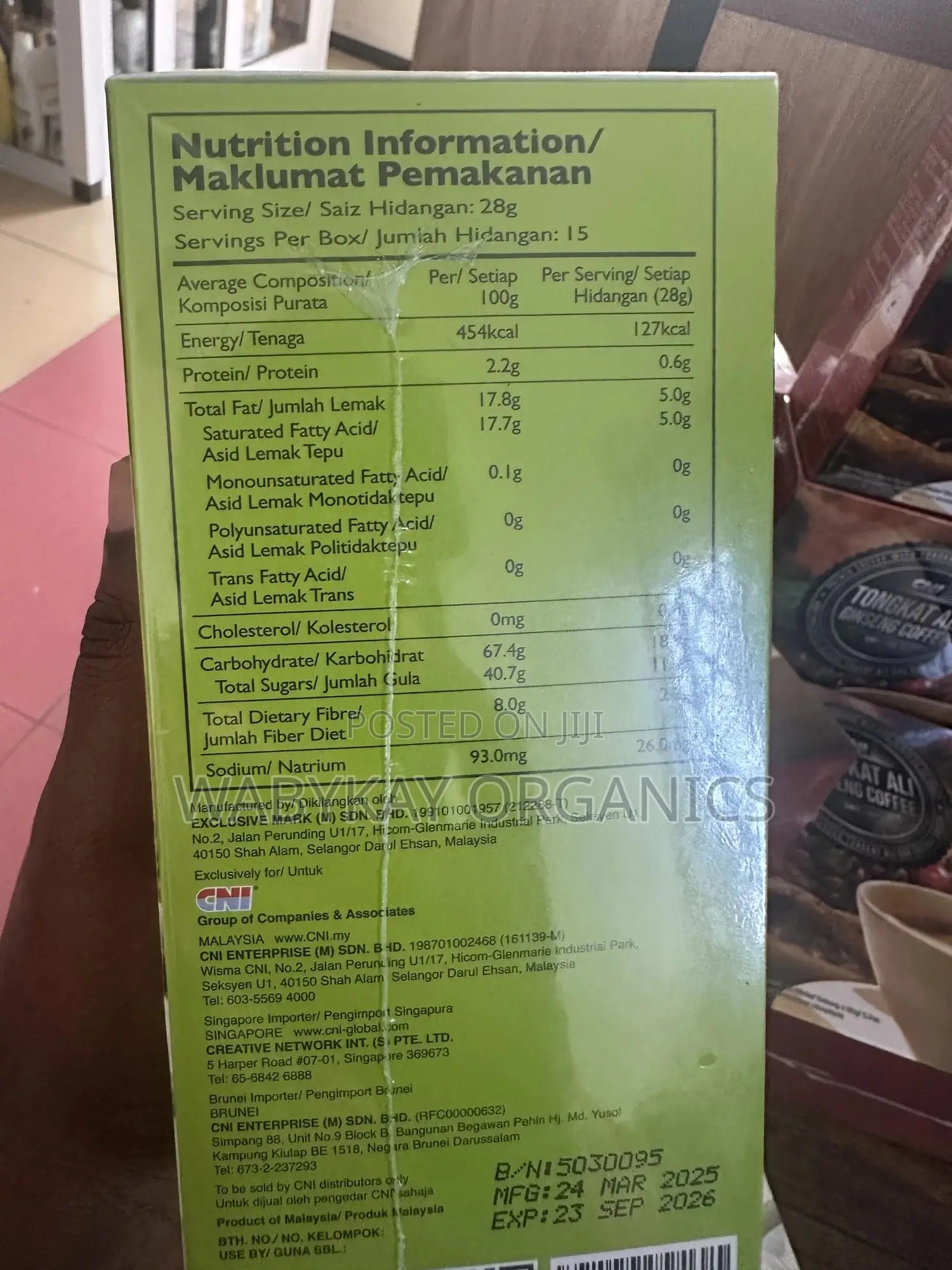 3 In 1 Green Tea