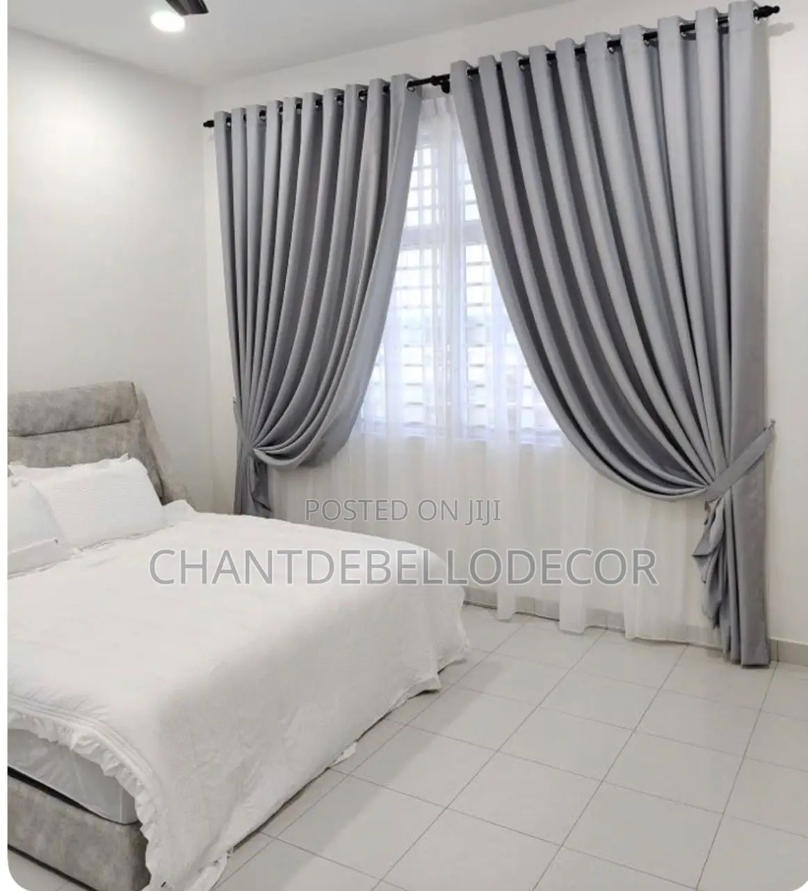 Elegant Blackout Curtains 300ghc a Pair (2pcs Curtains)