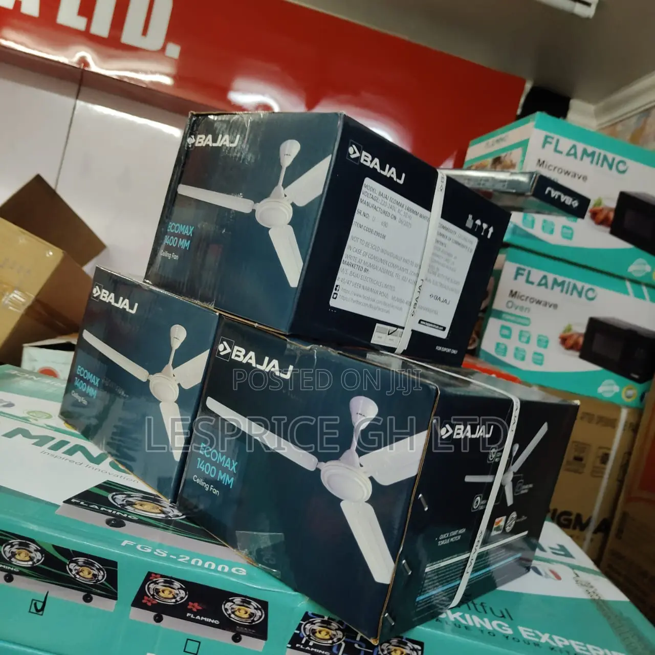 Bajaj's Most Efficient Ecomax Long Blade Ceiling Fan on The