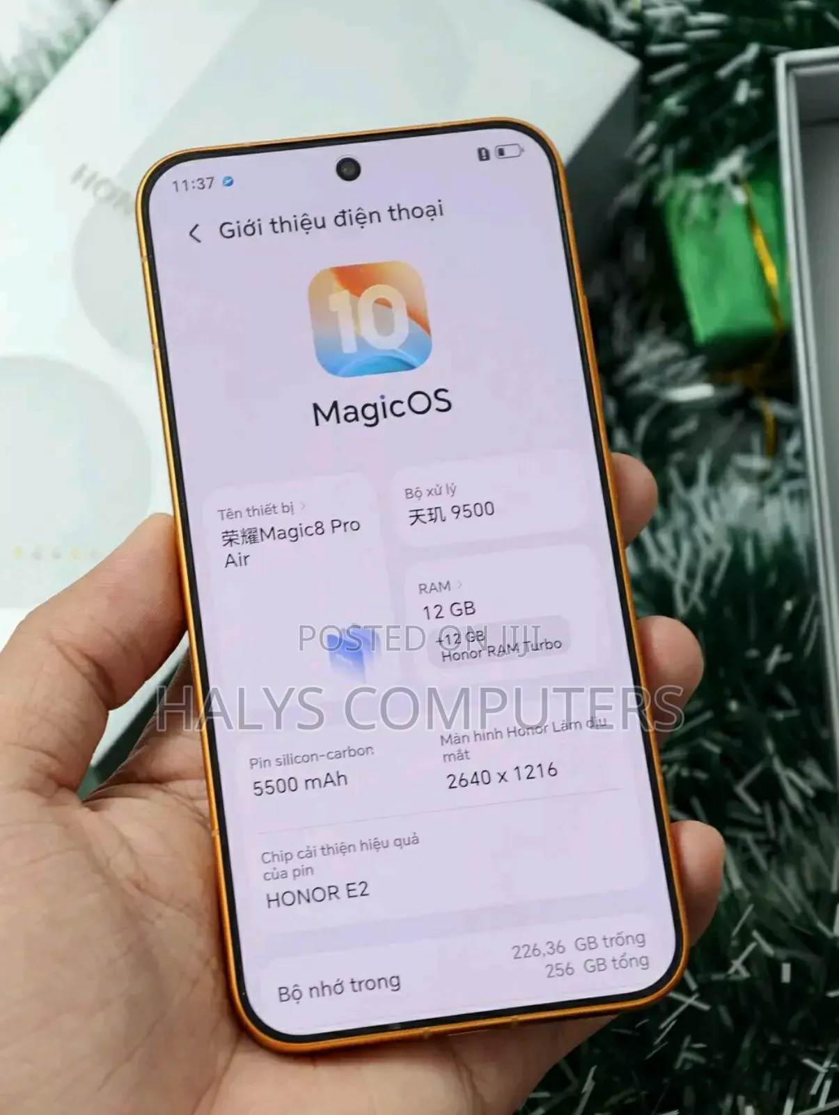 New Honor Magic8 Pro Air 256 GB Orange